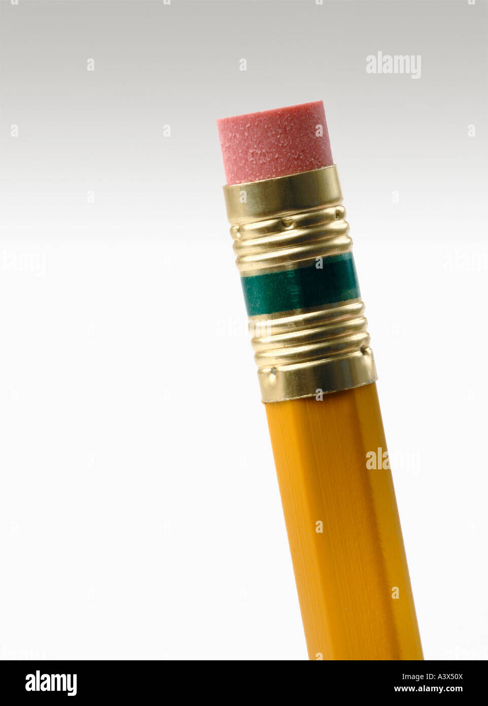 Pencil Eraser Detail Stock Photo
