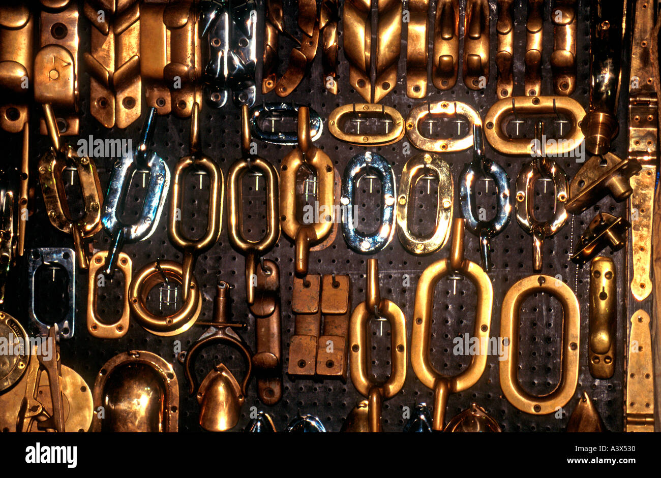 Boat fittings Stock Photo Alamy