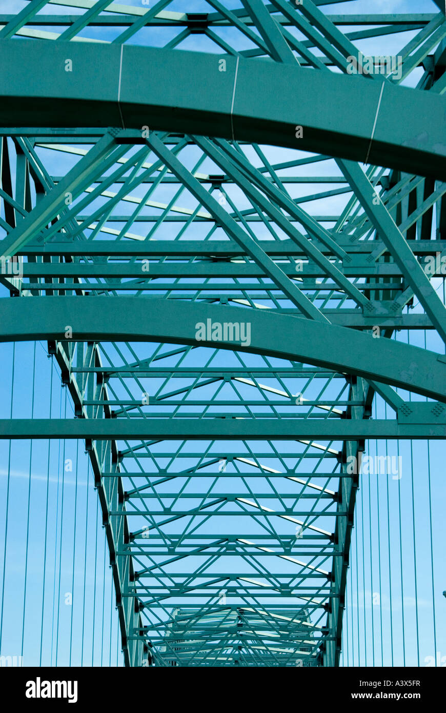 Steel riveted truss bridge hi-res stock photography and images - Alamy
