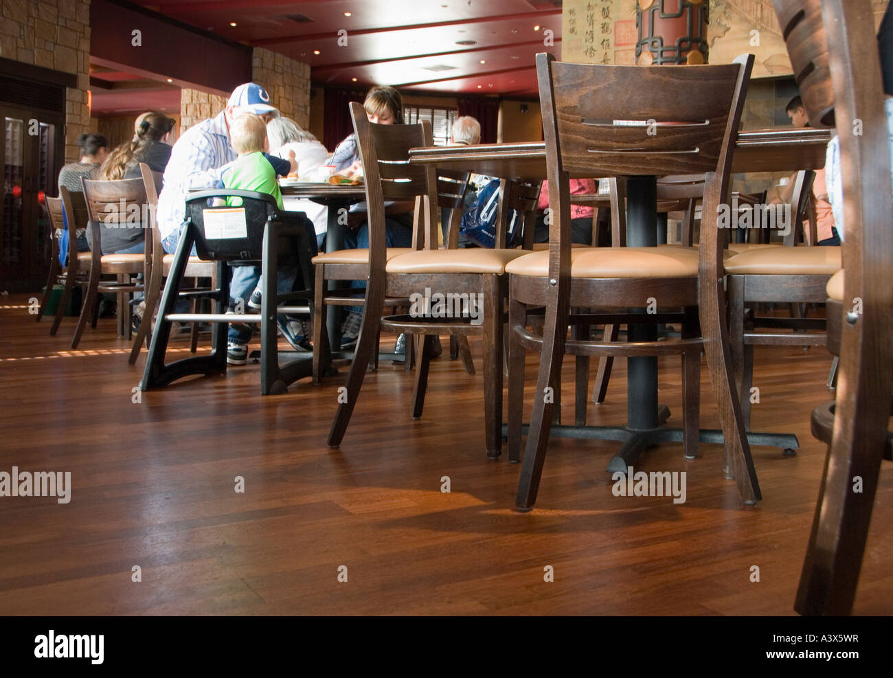 Busy restaurant interior family hires stock photography and images Alamy