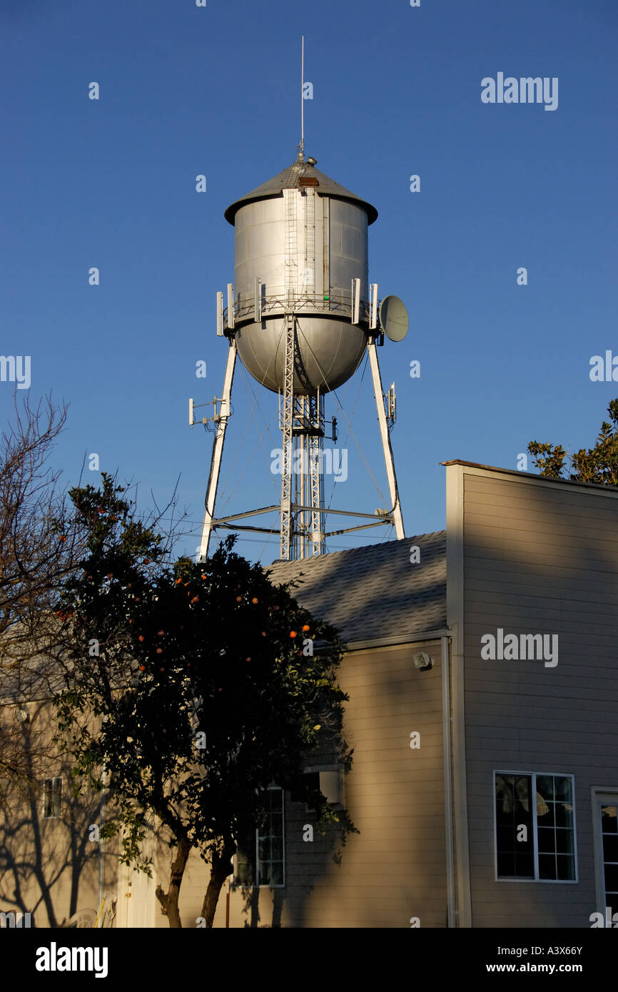 'Water tower, Maxwell' Stock Photo