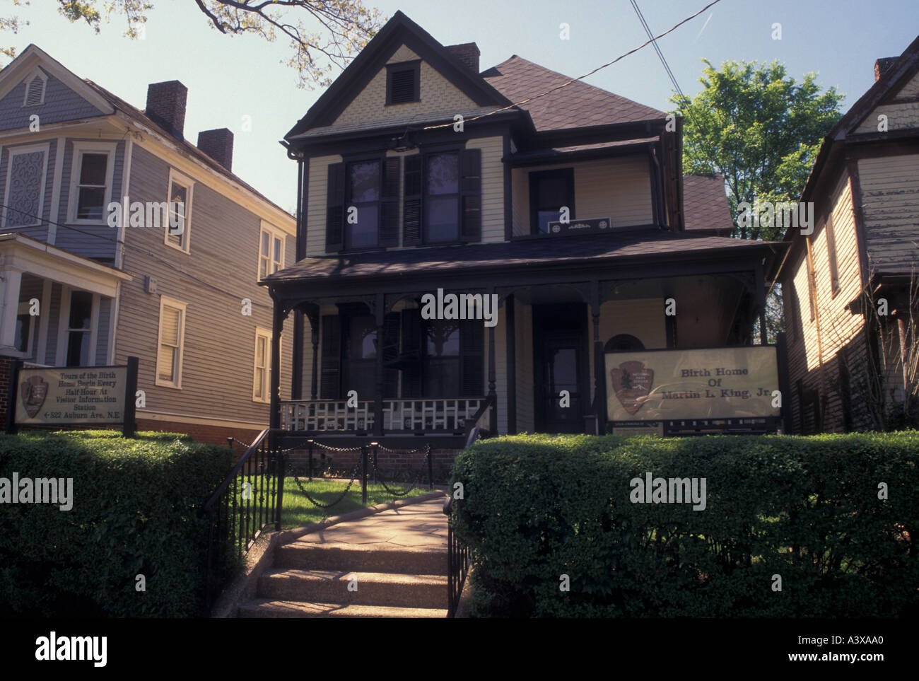 Martin luther king home atlanta hi-res stock photography and images - Alamy