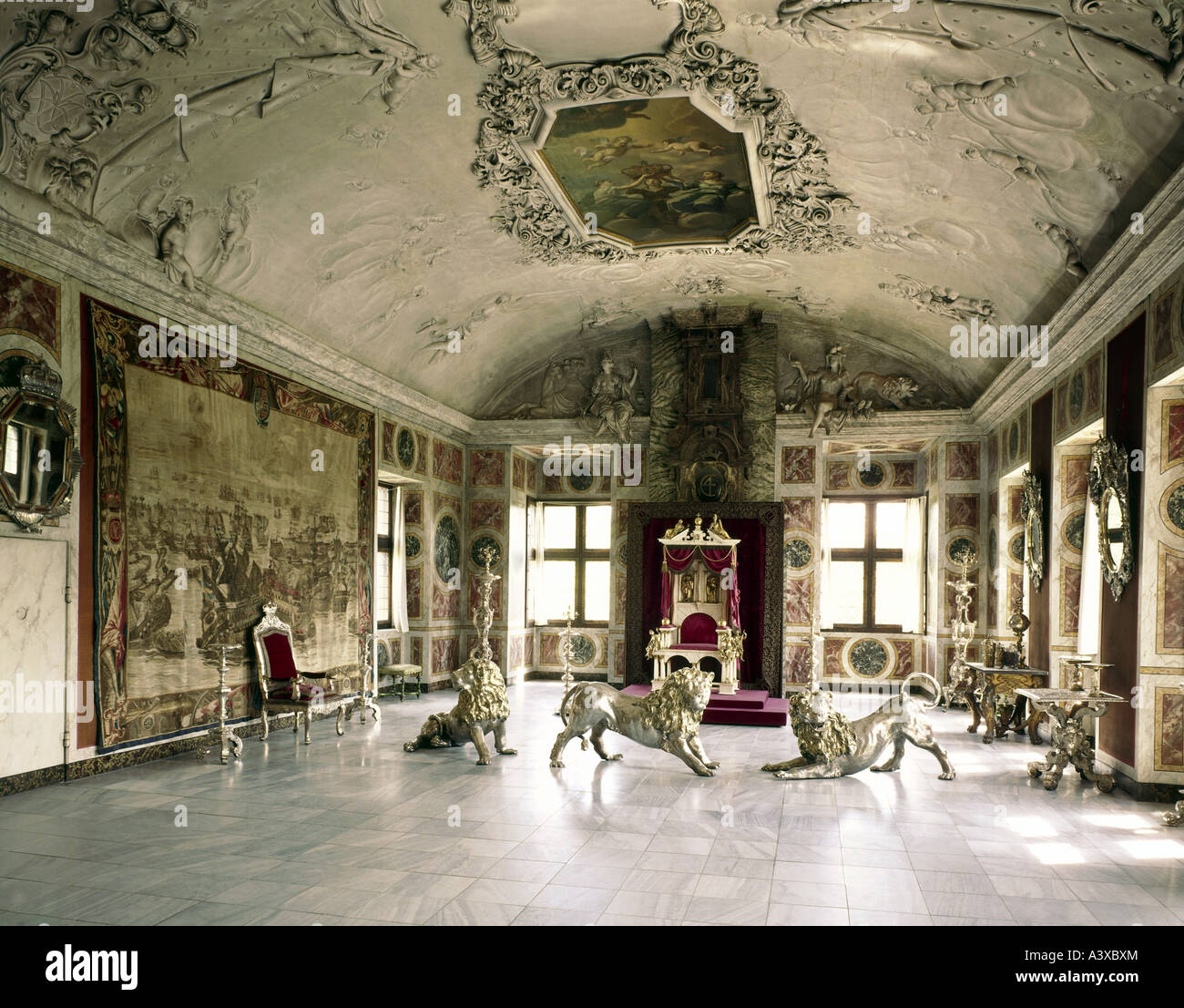 Get Rosenborg Castle Interior Background