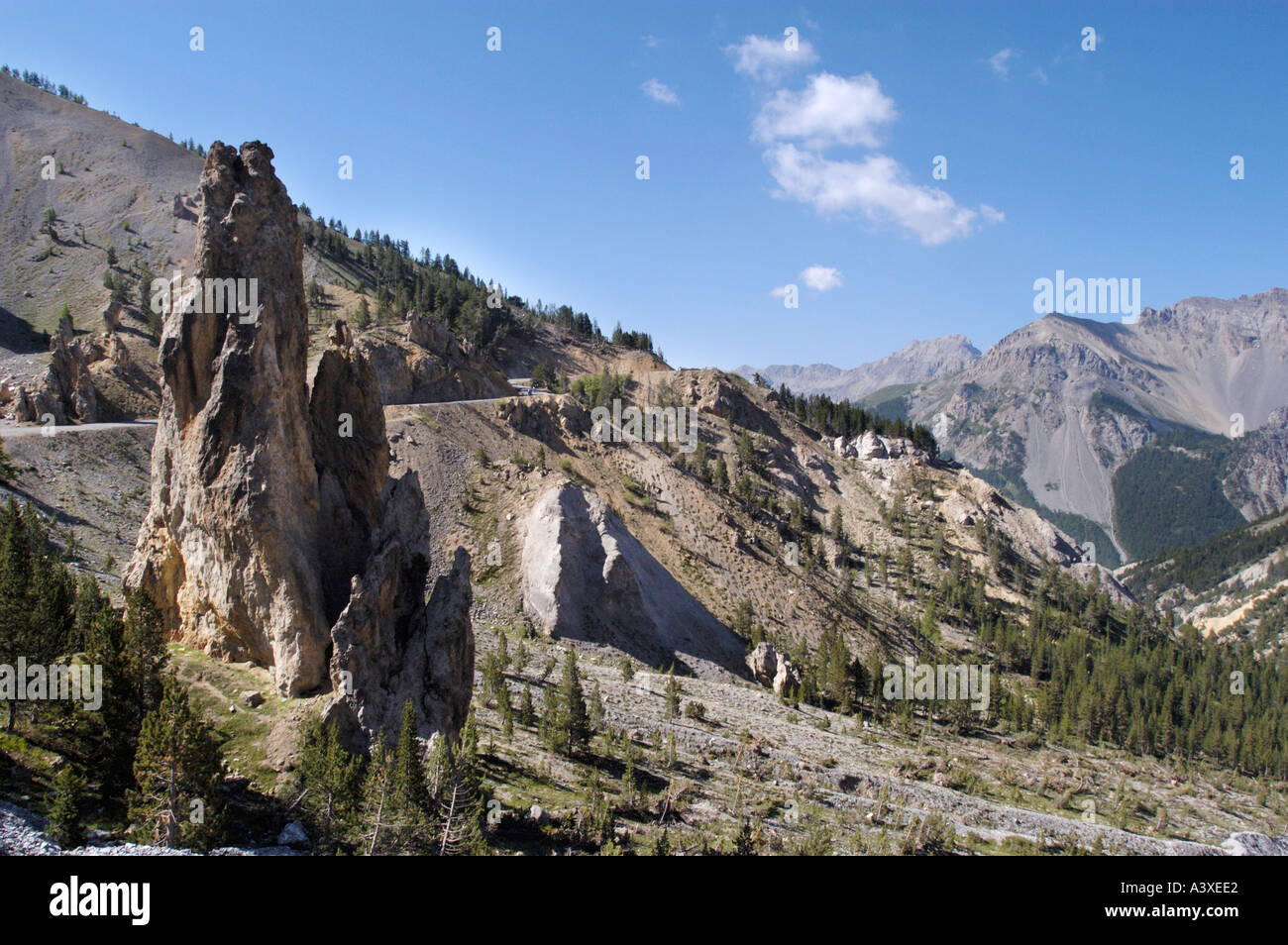 Col D Izoard Hautes Alpes France Stock Photo - Alamy