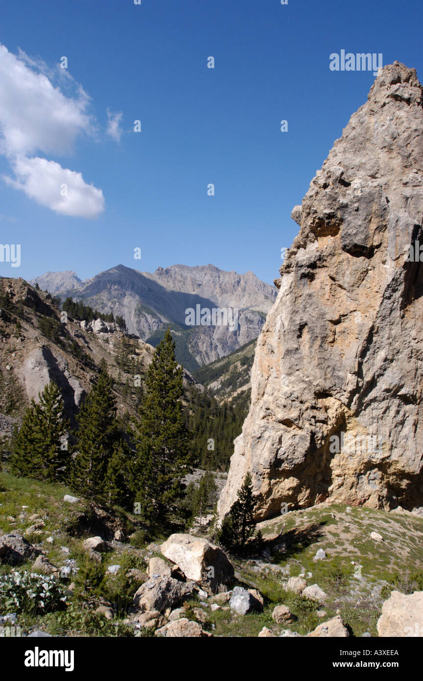 Col D Izoard Hautes Alpes France Stock Photo - Alamy