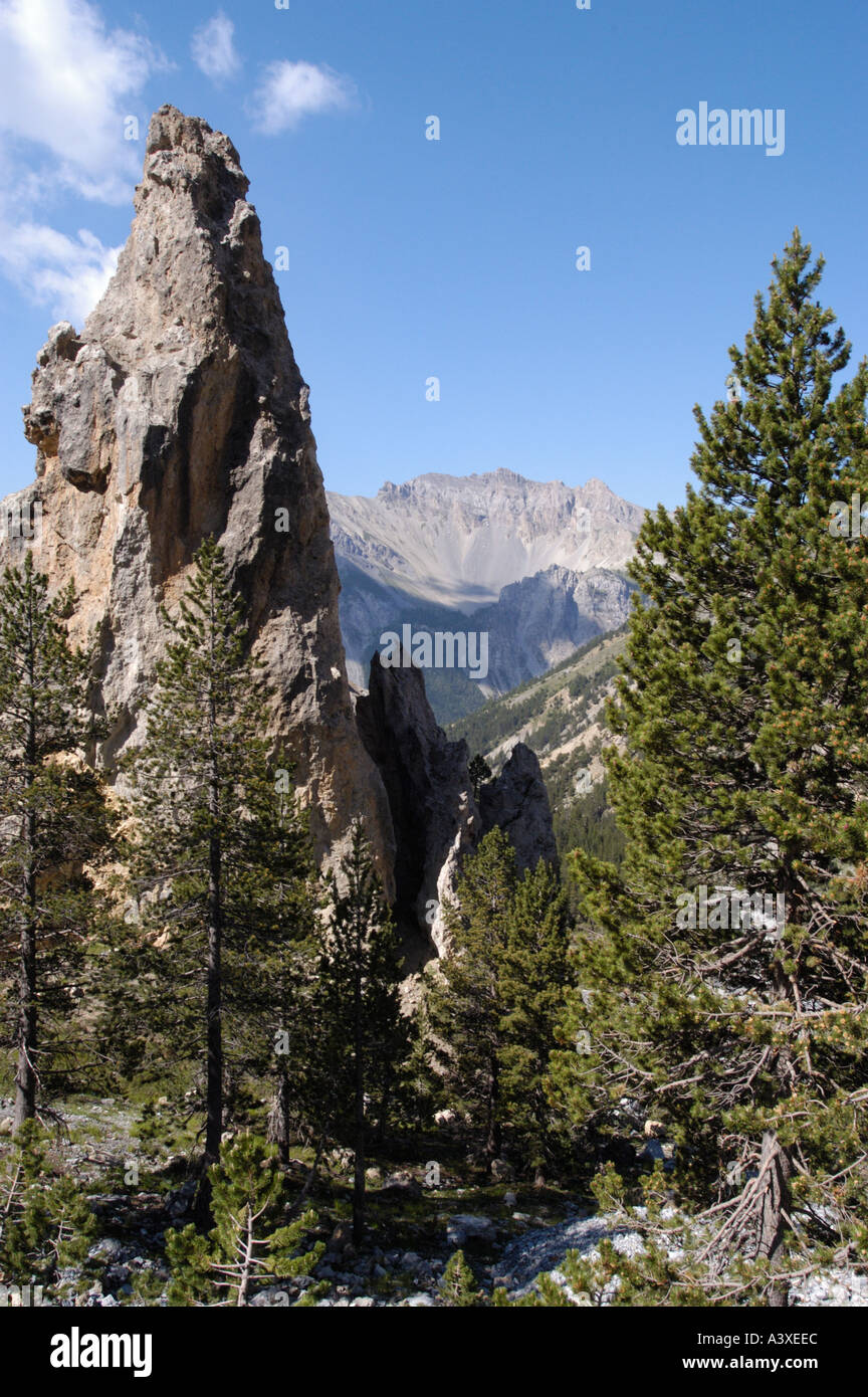 Col D Izoard Hautes Alpes France Stock Photo - Alamy