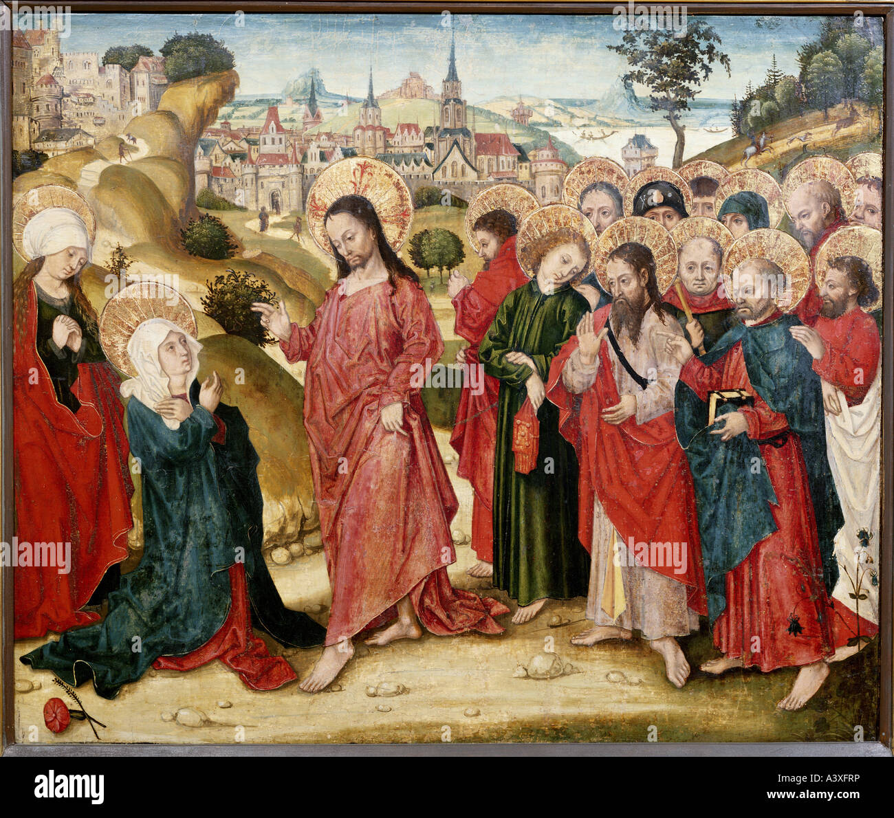 "fine arts, religious art, Jesus Christ, painting, goodbye to this