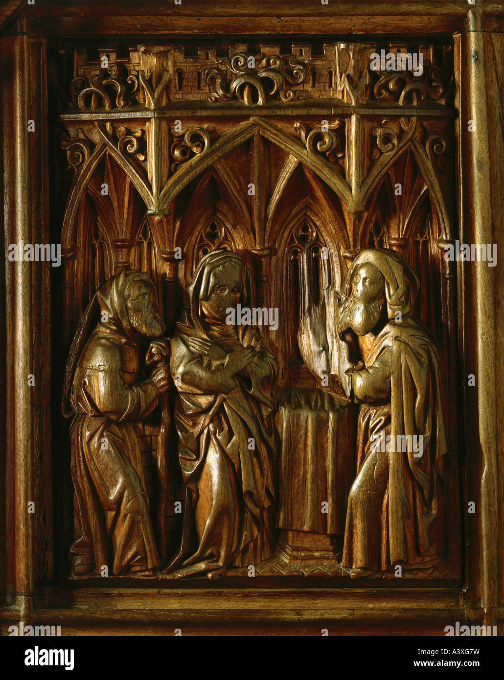 fine arts, religious art, Jesus Christ, presentation at the temple