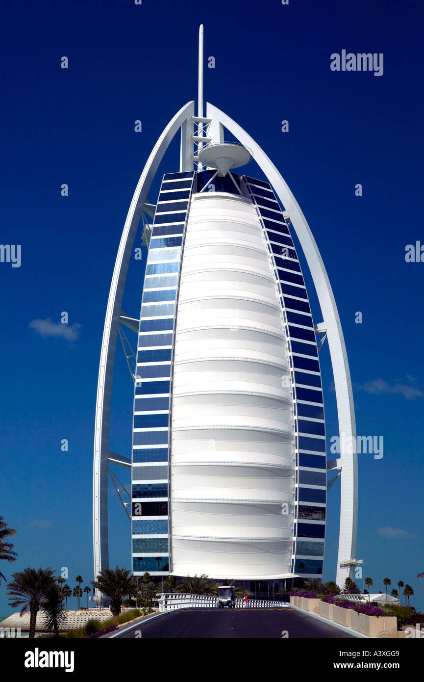 Dubai Luxus Hotel Burj al Arab Stock Photo - Alamy