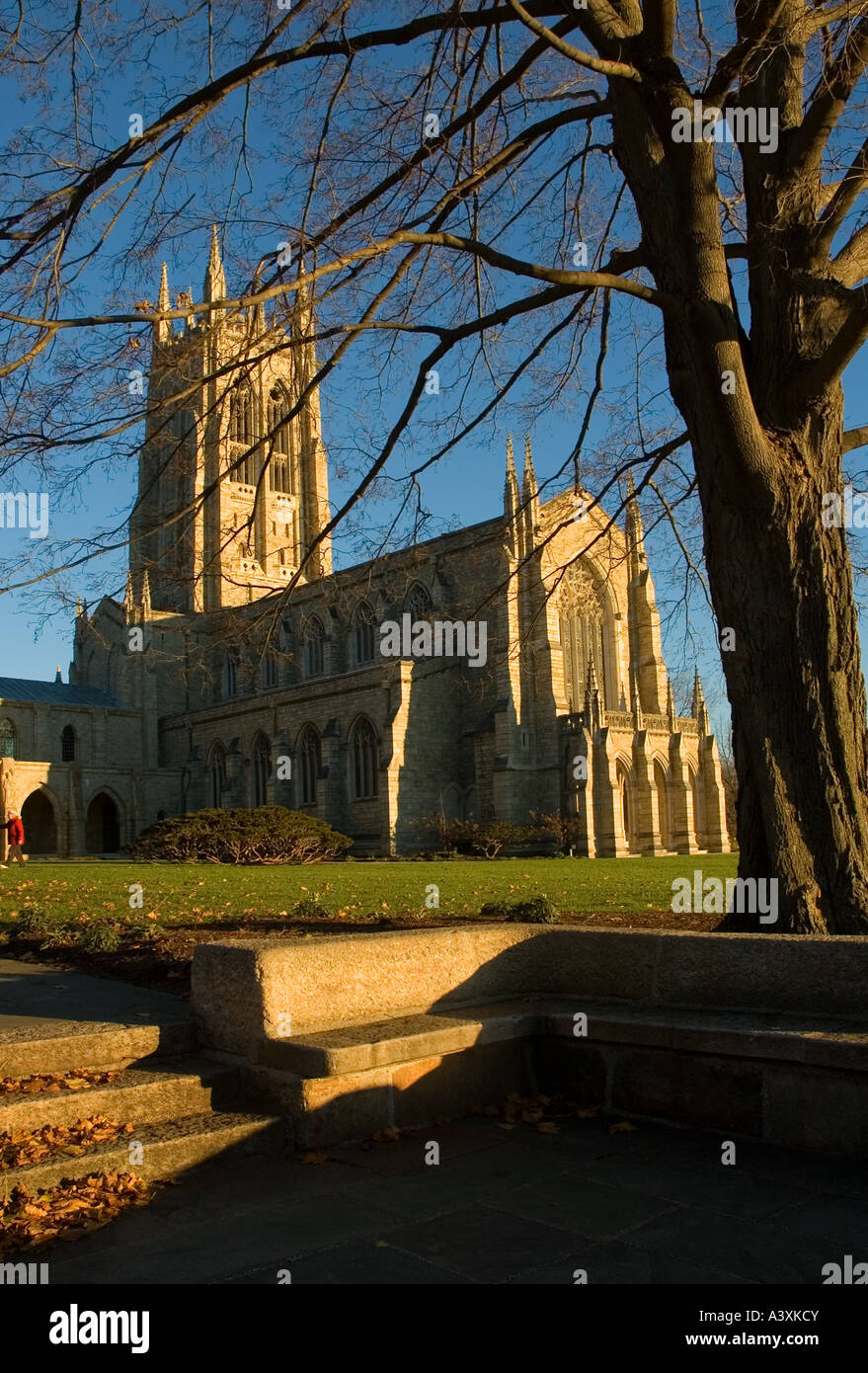 The Swedenborgian Bryn Athyn Cathedral, Bucks County, Pennsylvania Stock Photo