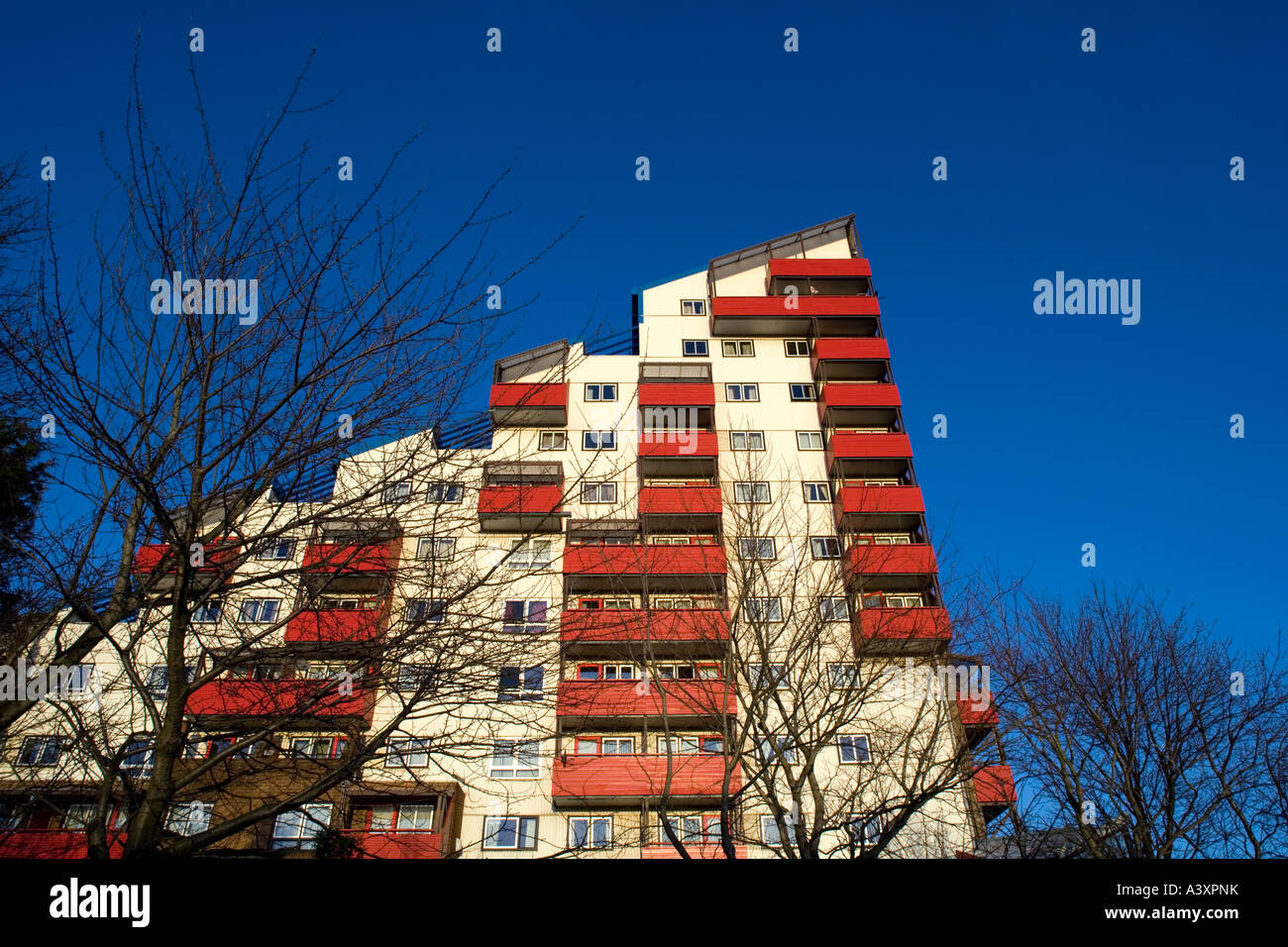 Byker Wall housing in Newcastle upon Tyne Stock Photo