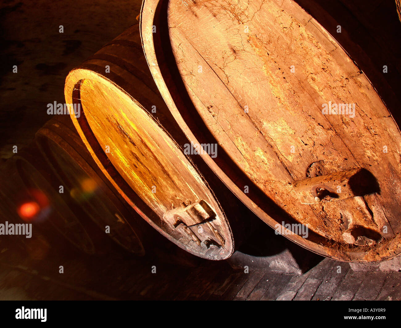 old wine casks Stock Photo Alamy