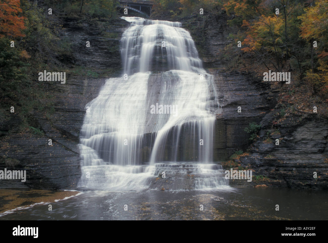 AJ22333, Montour Falls, NY, New York, Finger Lakes Region Stock Photo