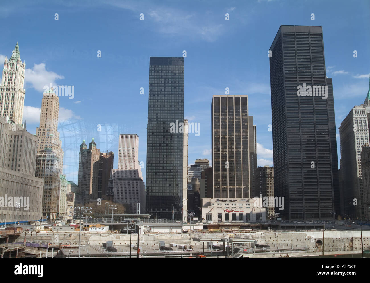 New York City World Trade Center Ground Zero Stock Photo - Alamy