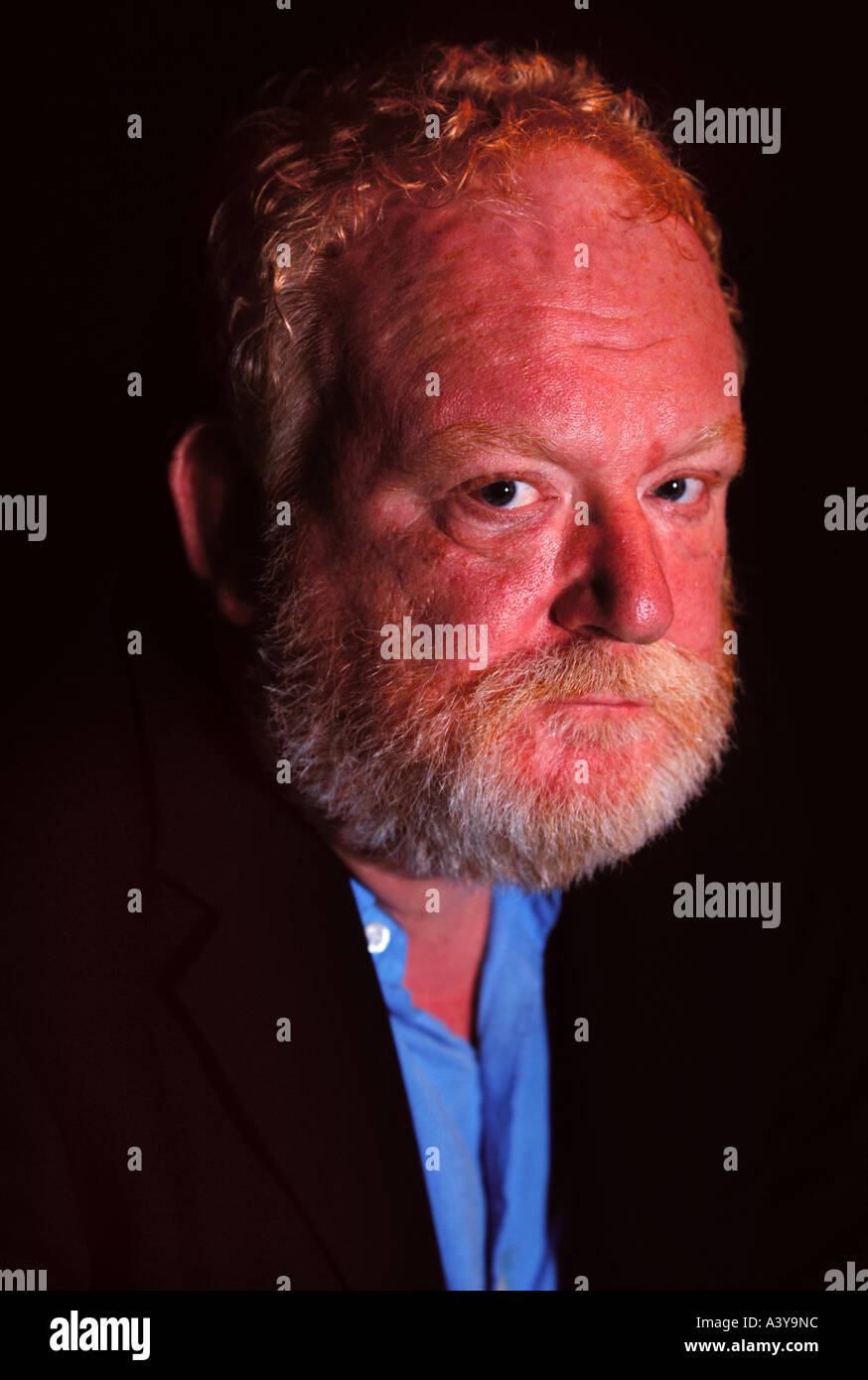 THE WRITER FRANK MCGUINNESS AT THE SWAN THEATRE RSC STRATFORD UPON AVON UK Stock Photo