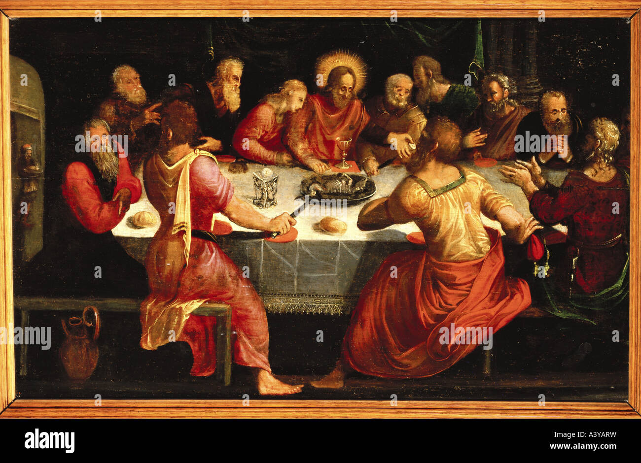 "fine arts, religious art, Jesus Christ, passion, painting, "the last