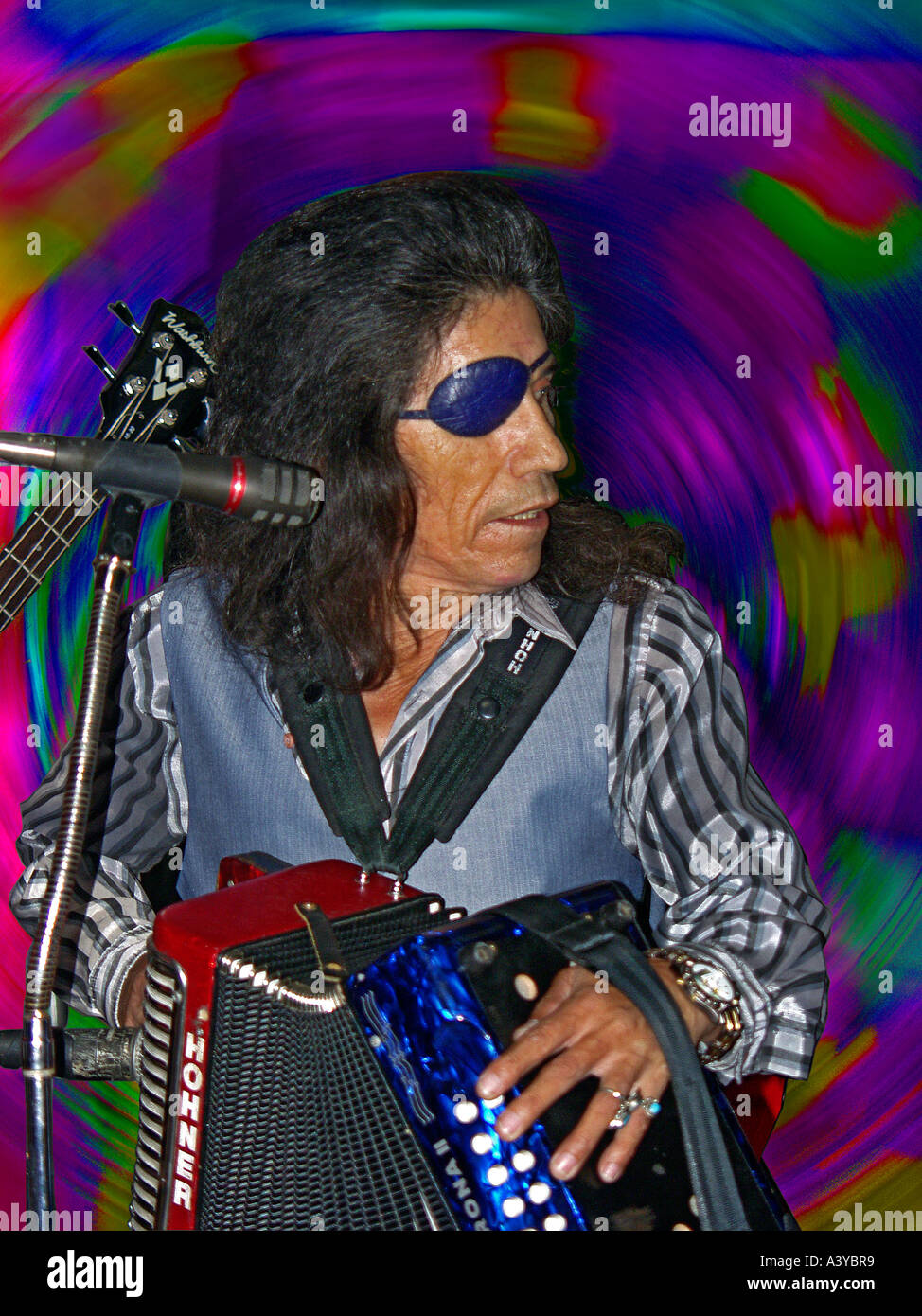 San Antonio, Texas Muscian Esteban Steve Jordan Accordion Musician