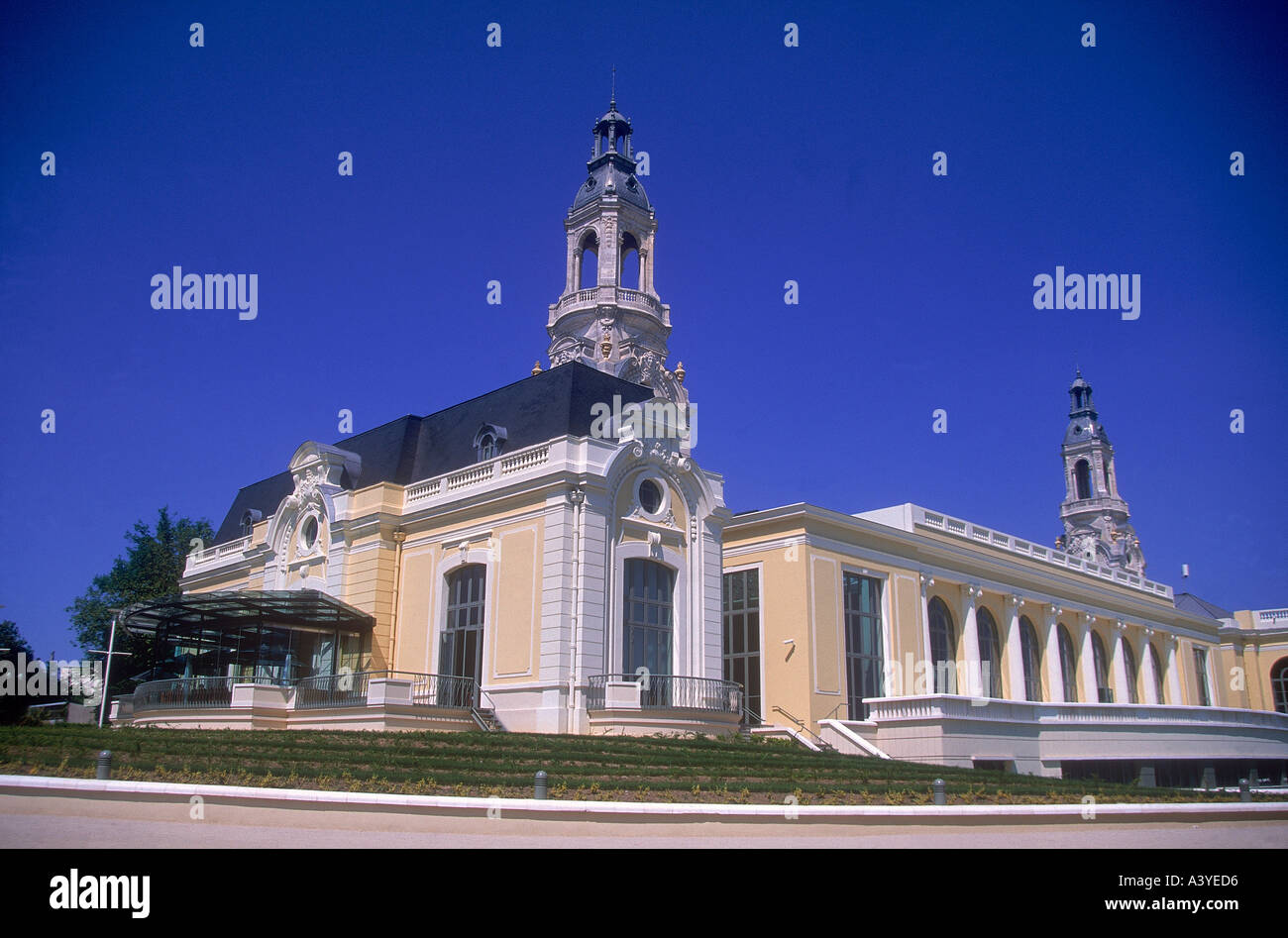 The Palais Beaumont casino of Pau Stock Photo