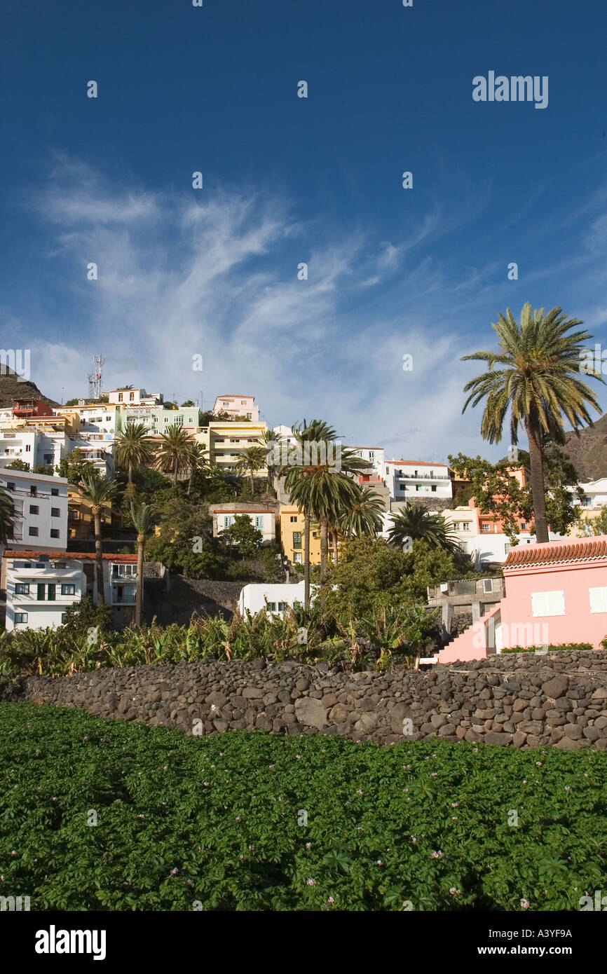 La Calera Valle Gran Rey La Gomera Stock Photo - Alamy