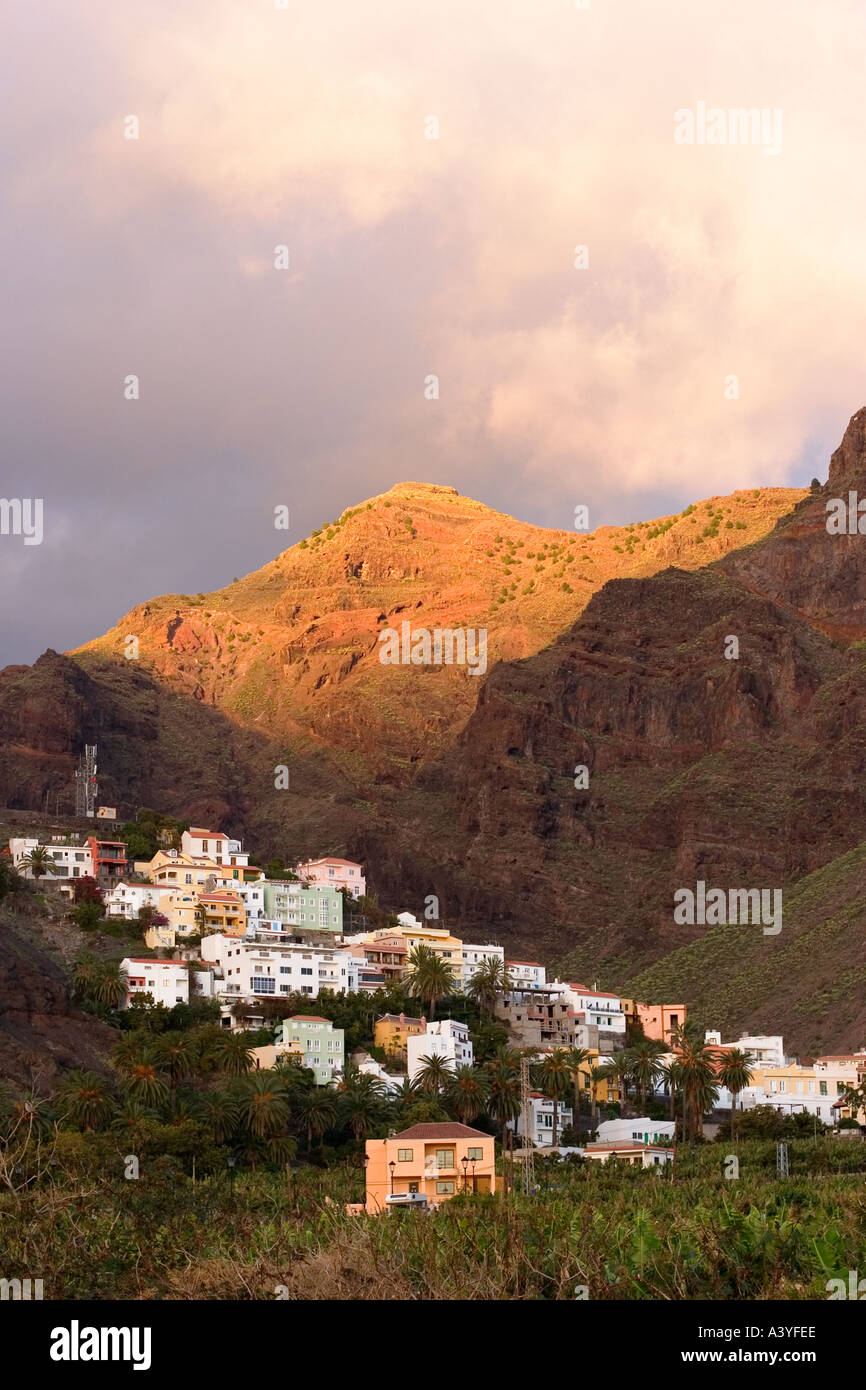 La Calera Valle Gran Rey La Gomera Stock Photo - Alamy