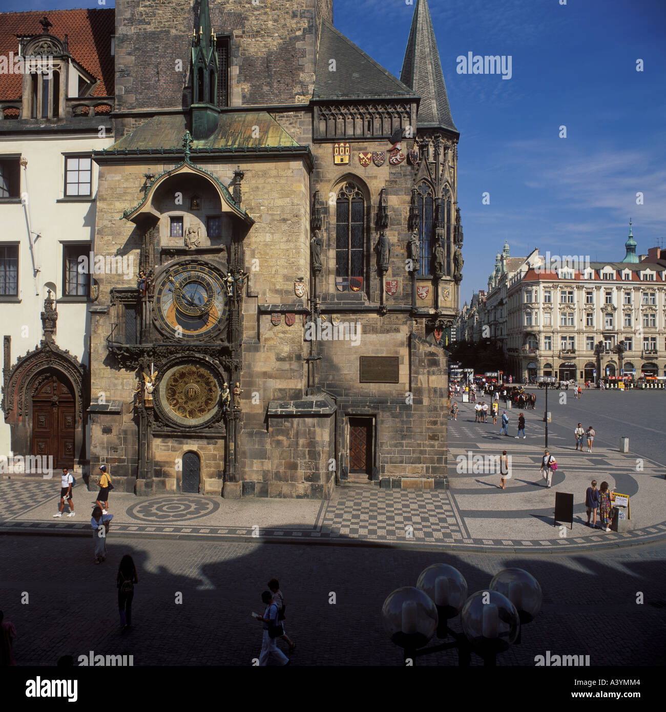 The Old Town Hall with Astronomical Clock plus the Old Town Square
