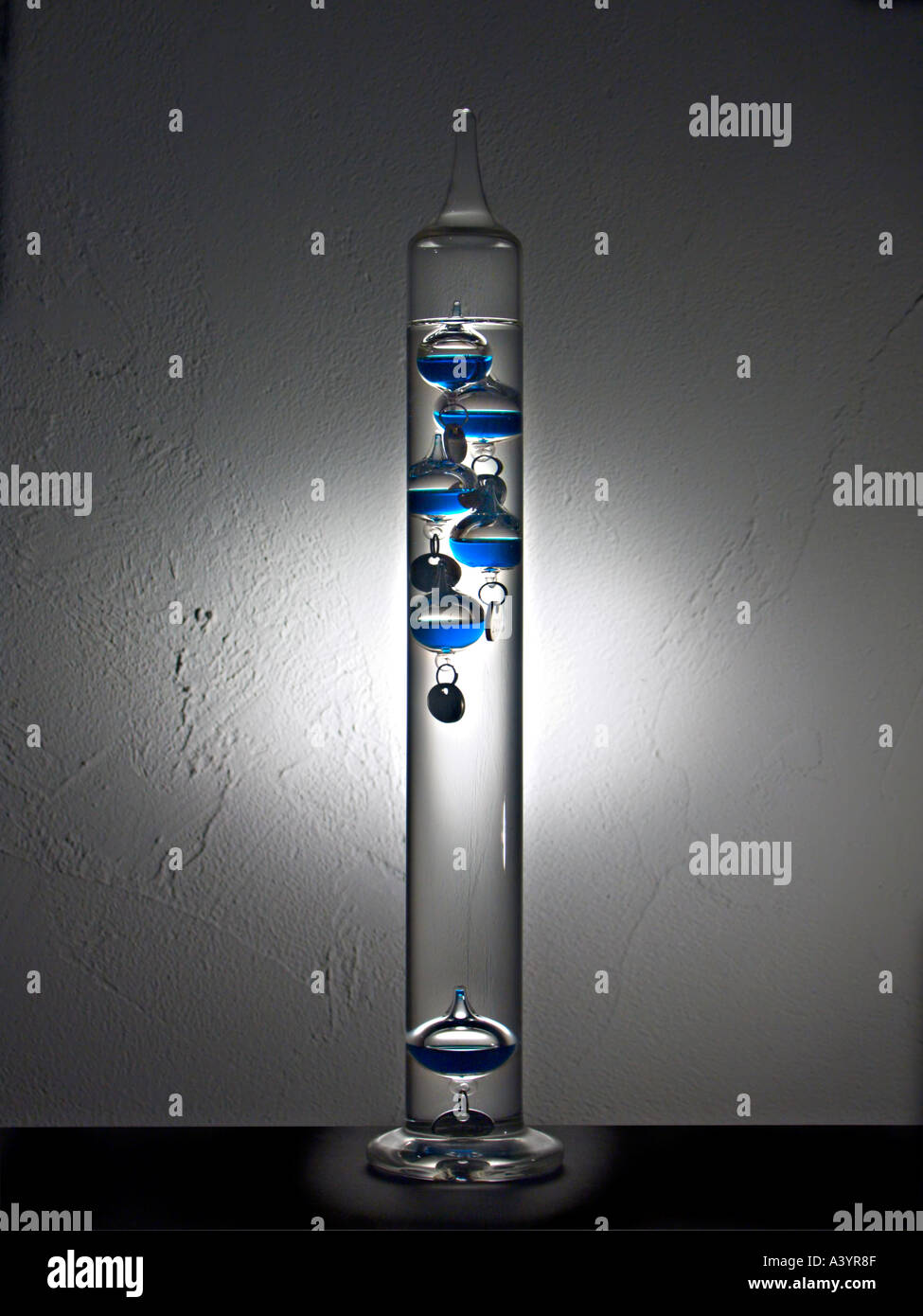 A Galileo thermometer Stock Photo Alamy