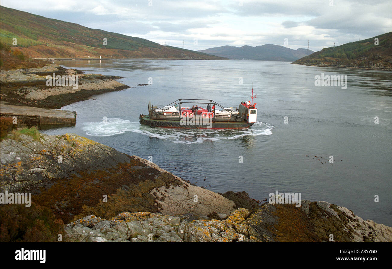 Car ferry Scottish Islands Scotland Stock Photo Alamy