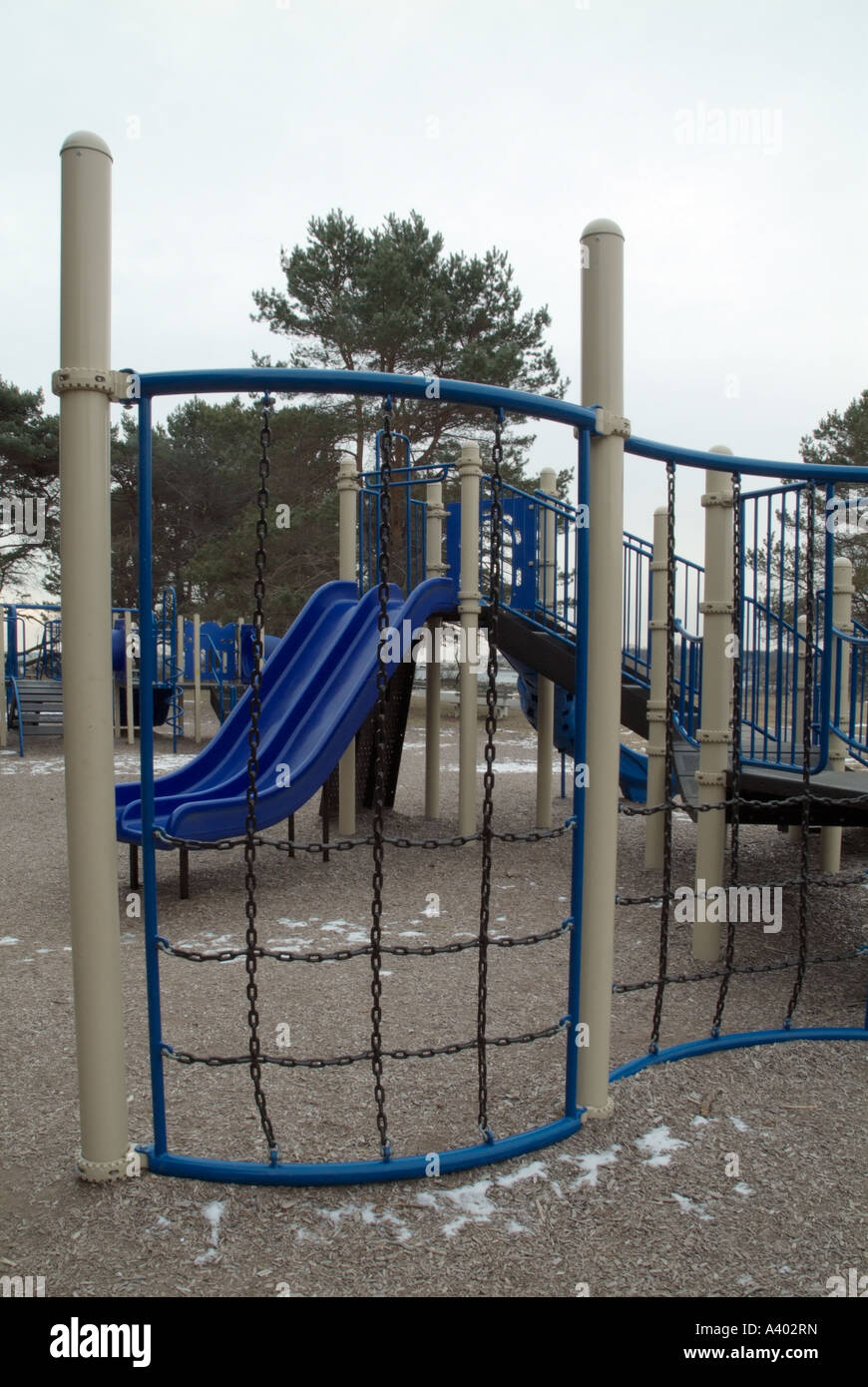 Childern playground equipment hi-res stock photography and images - Alamy