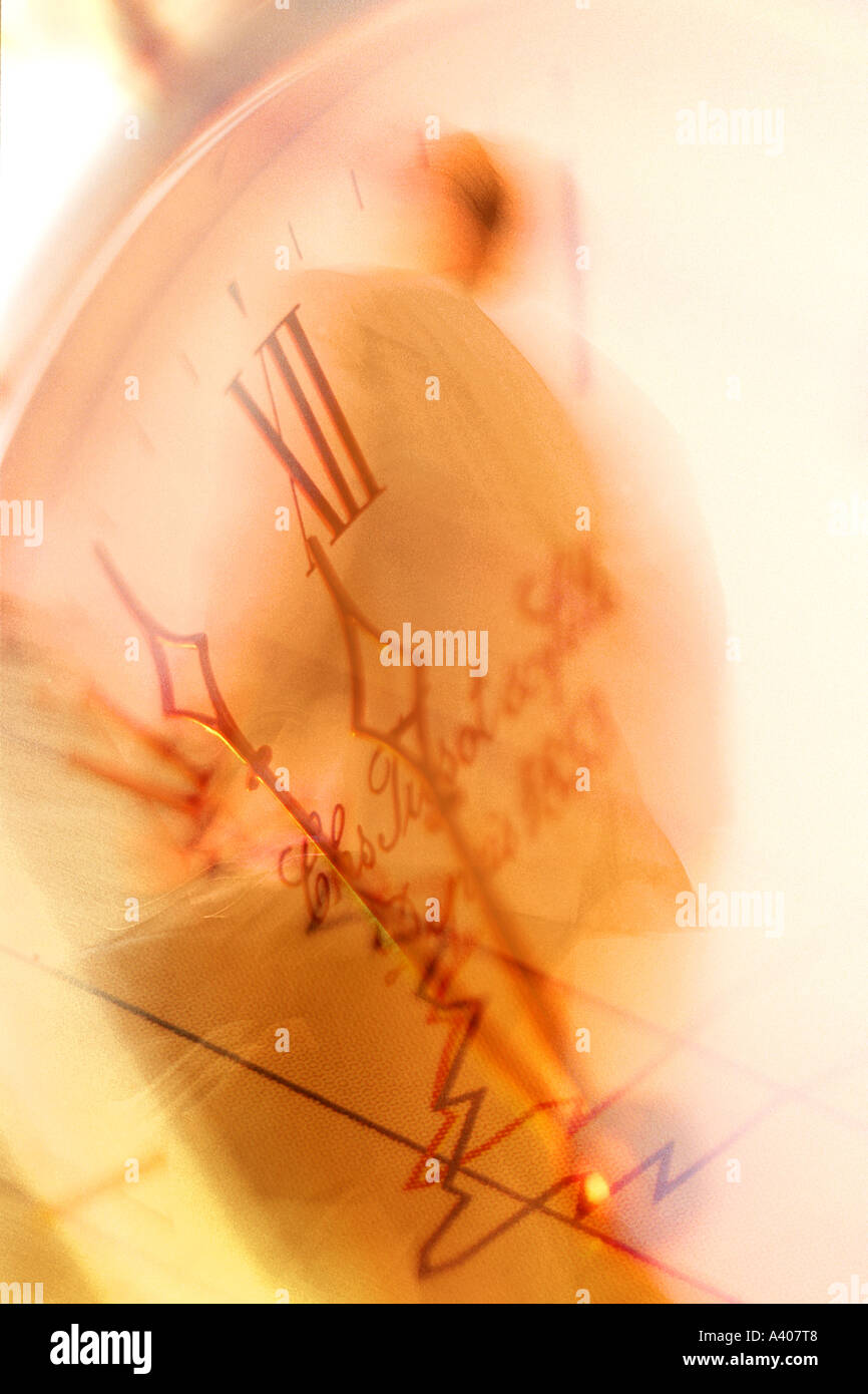 clock symbol for time Stock Photo Alamy