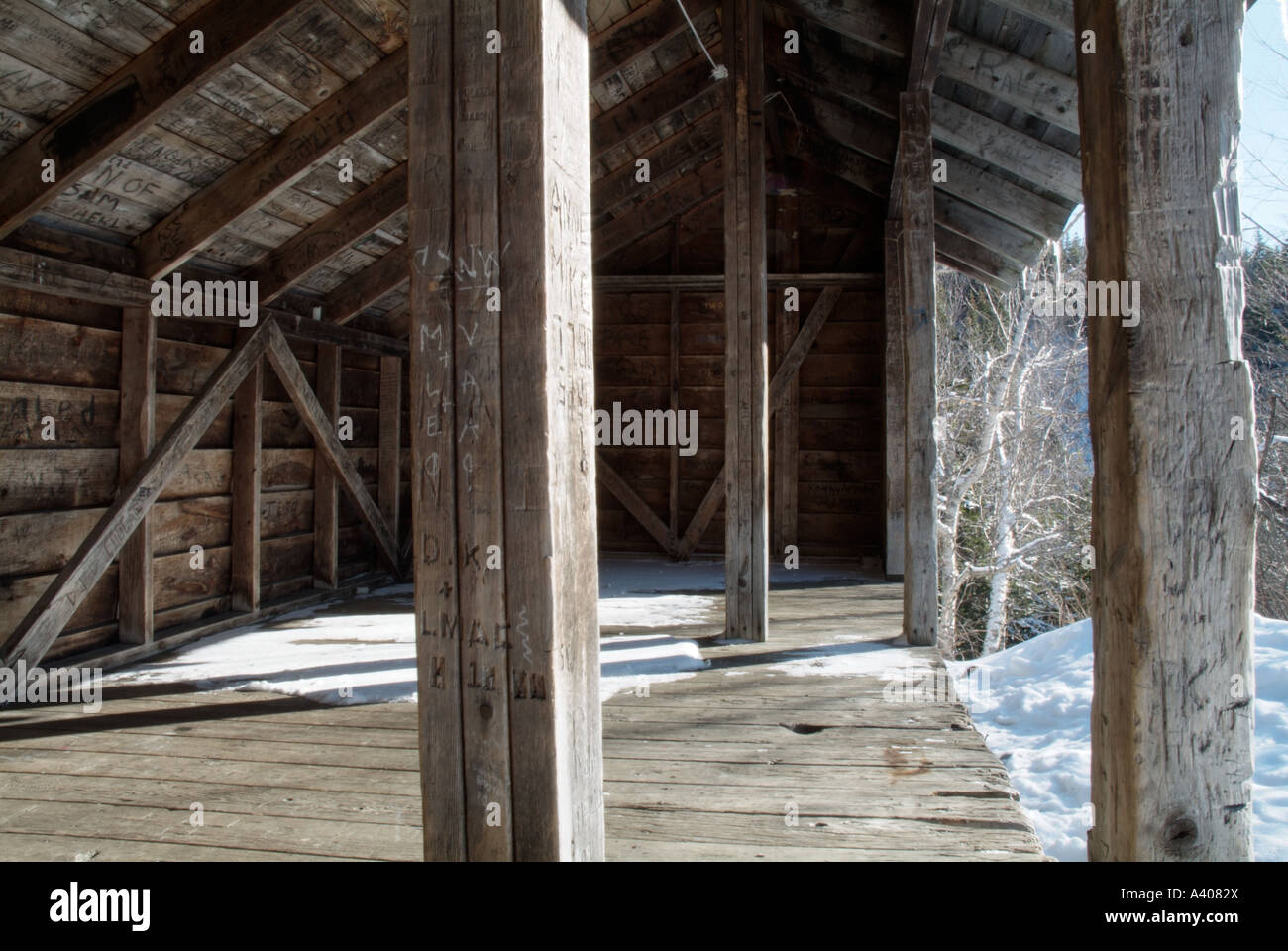 Rocky Branch Shelter 2 is a Adirondackstyle shelter located along the