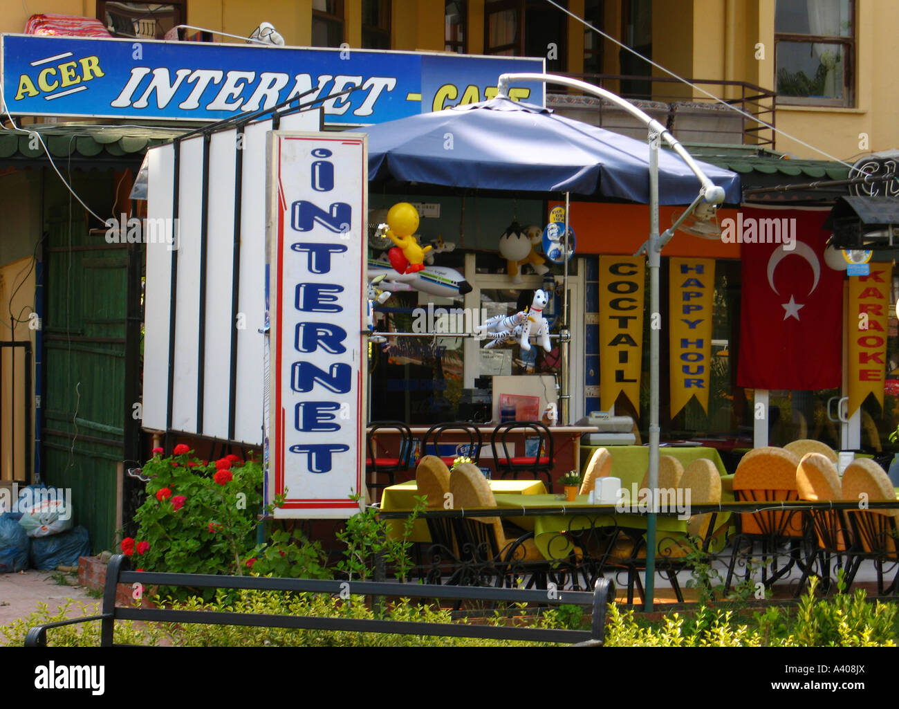Alanya cafe hi-res stock photography and images - Alamy