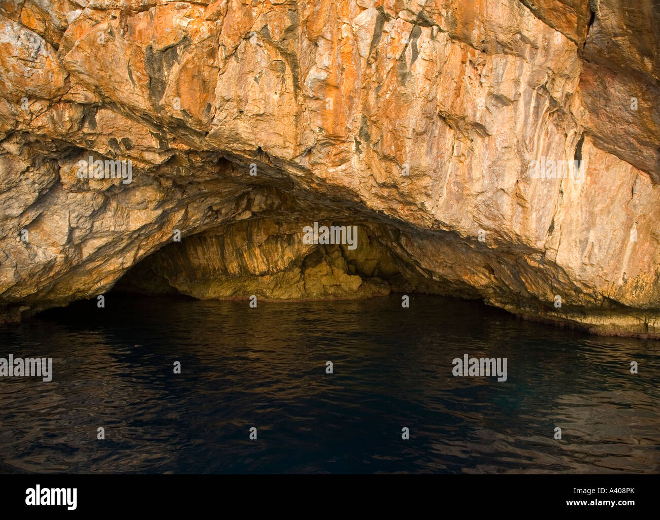 Alanya Phosphorus Cave in Kale Mountain Turkey Stock Photo - Alamy