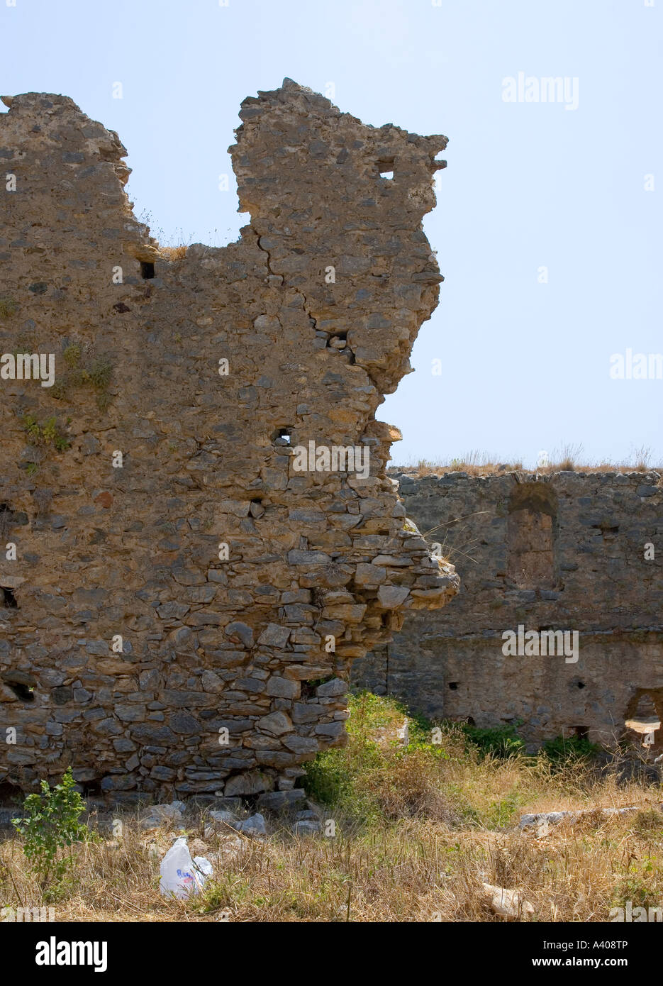 Turkey Phoenician city of Anemurium Stock Photo