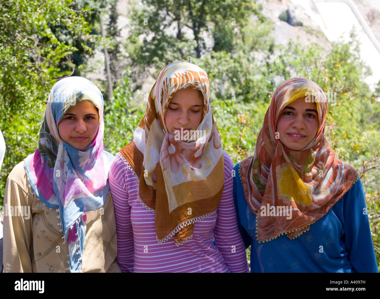 Turkish Village Stock Photo