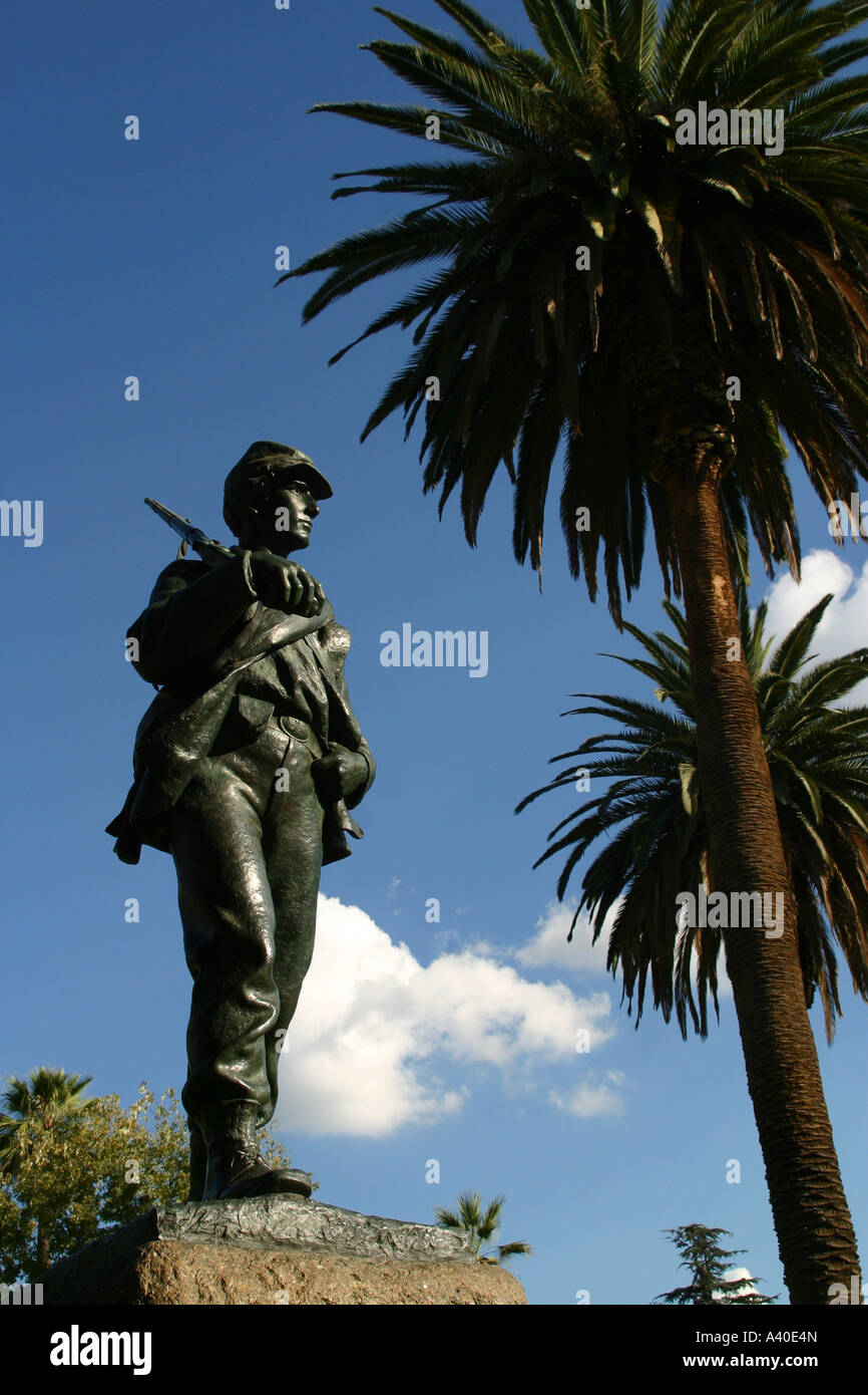 Civil War Memorial in Pasadena Stock Photo