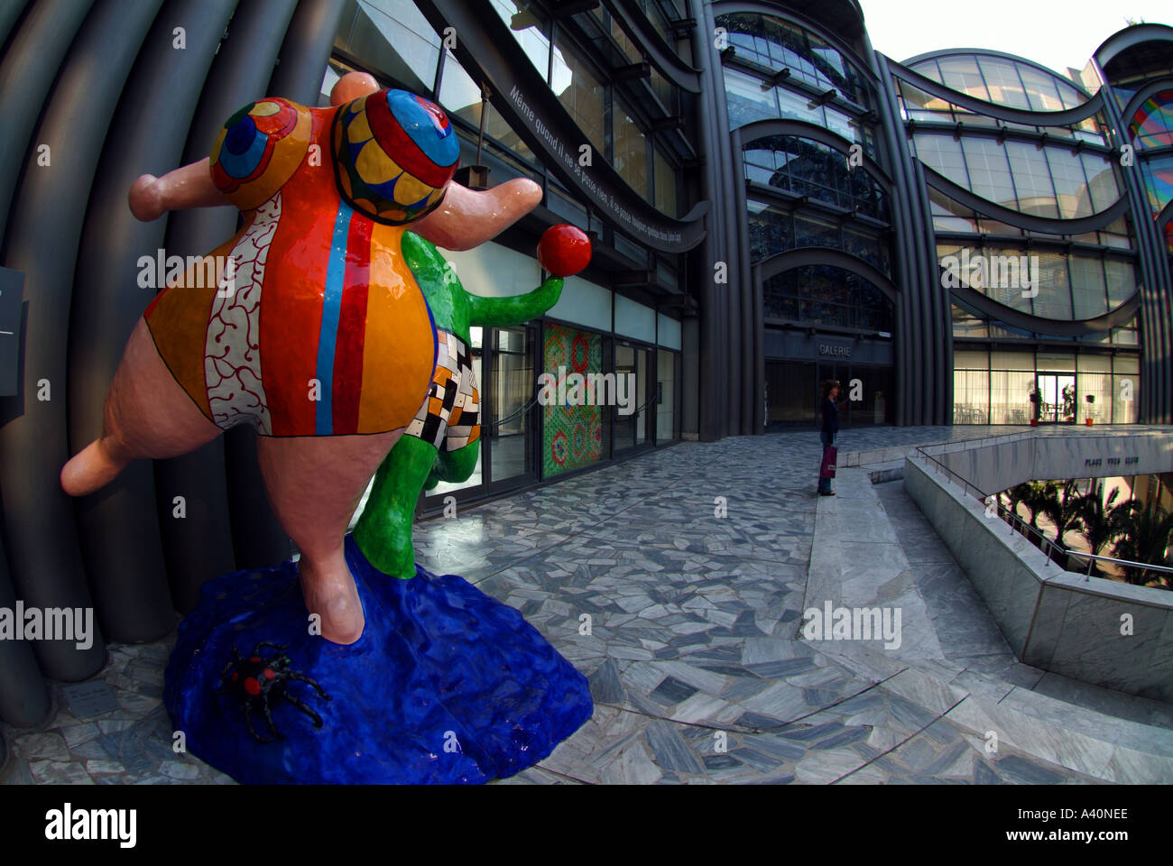 Saint Phalle Nice MOMA museum of modern art France sculpture Niki de saint  paul Stock Photo - Alamy