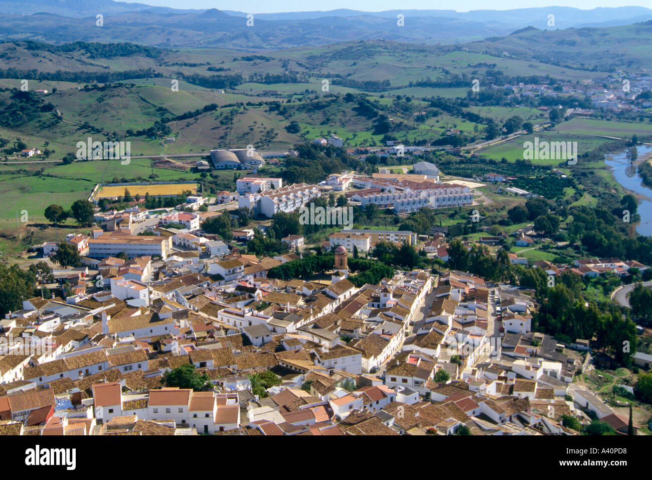 Spain Jimena de la Frontera Stock Photo Alamy