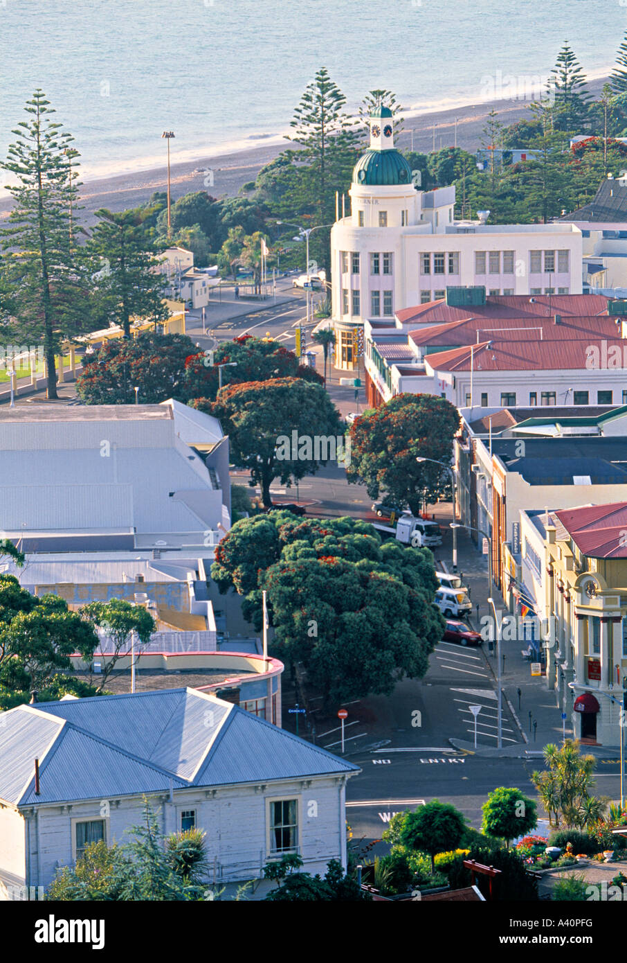 Napier Hawkes Bay East Coast North Island New Zealand Stock Photo Alamy