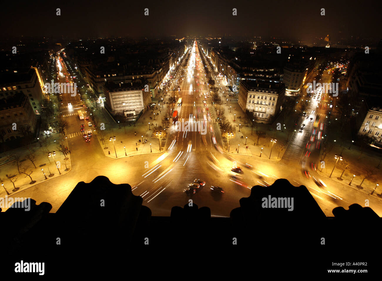 view at night from