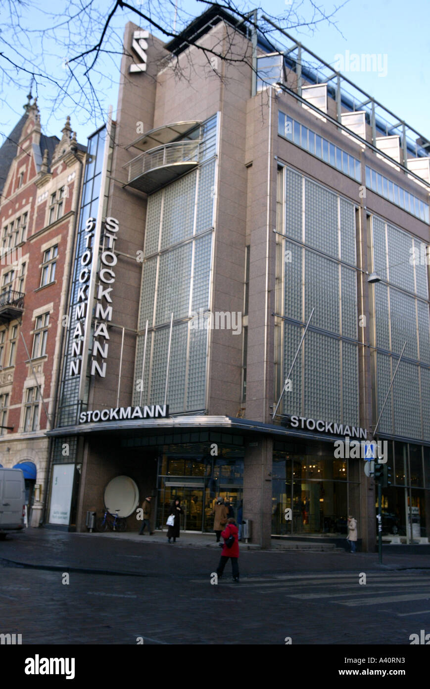 Stockman department store in Helsinki, Finland. January 2006 Stock