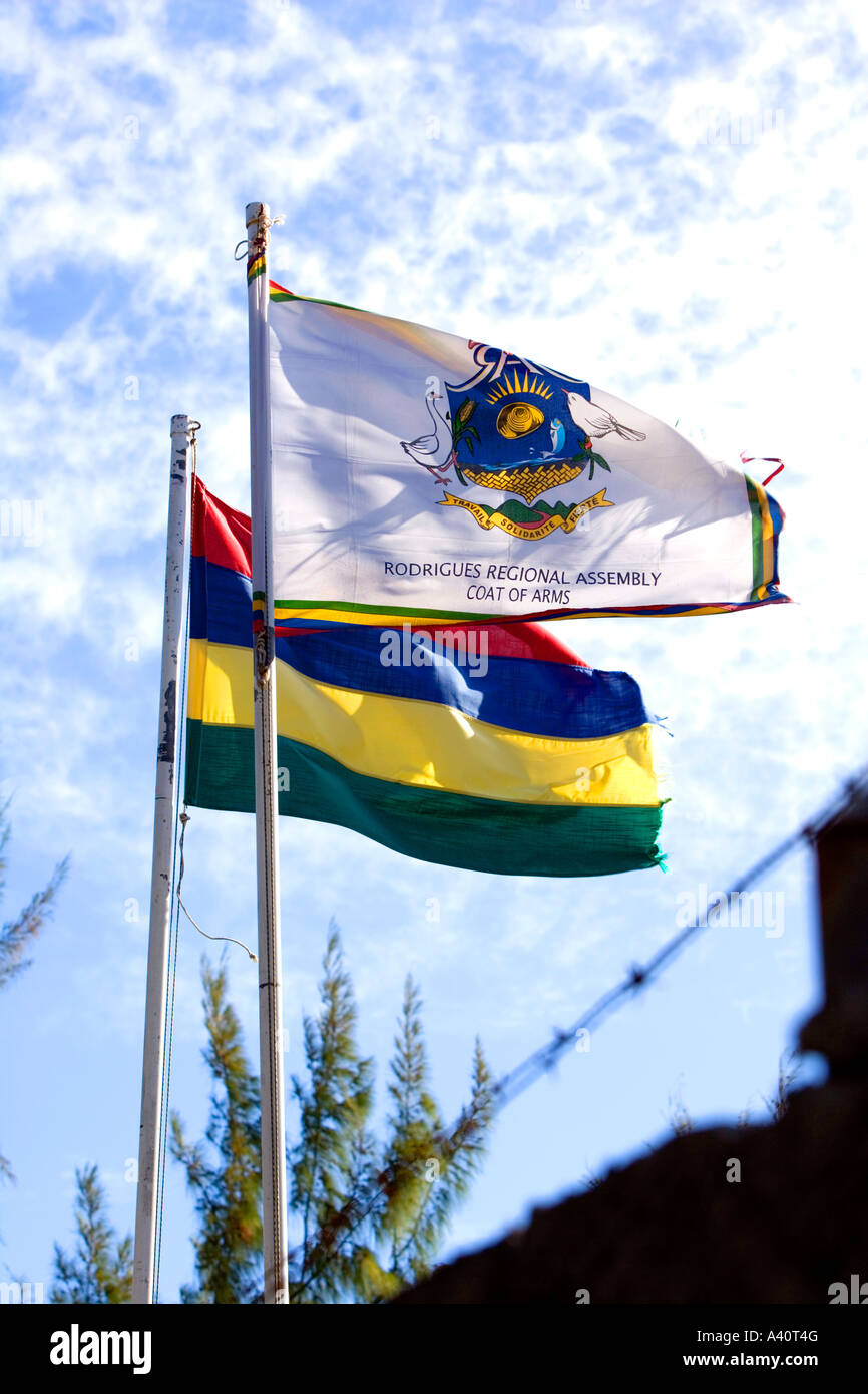 Flags of rodrigues autonomous regional national assembly hires stock