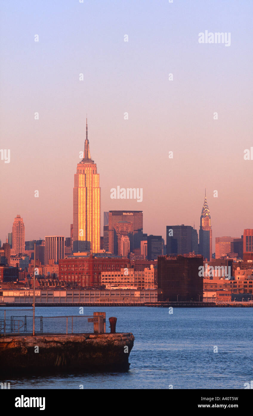 Empire State Building Manhattan New York City USA Stock Photo - Alamy