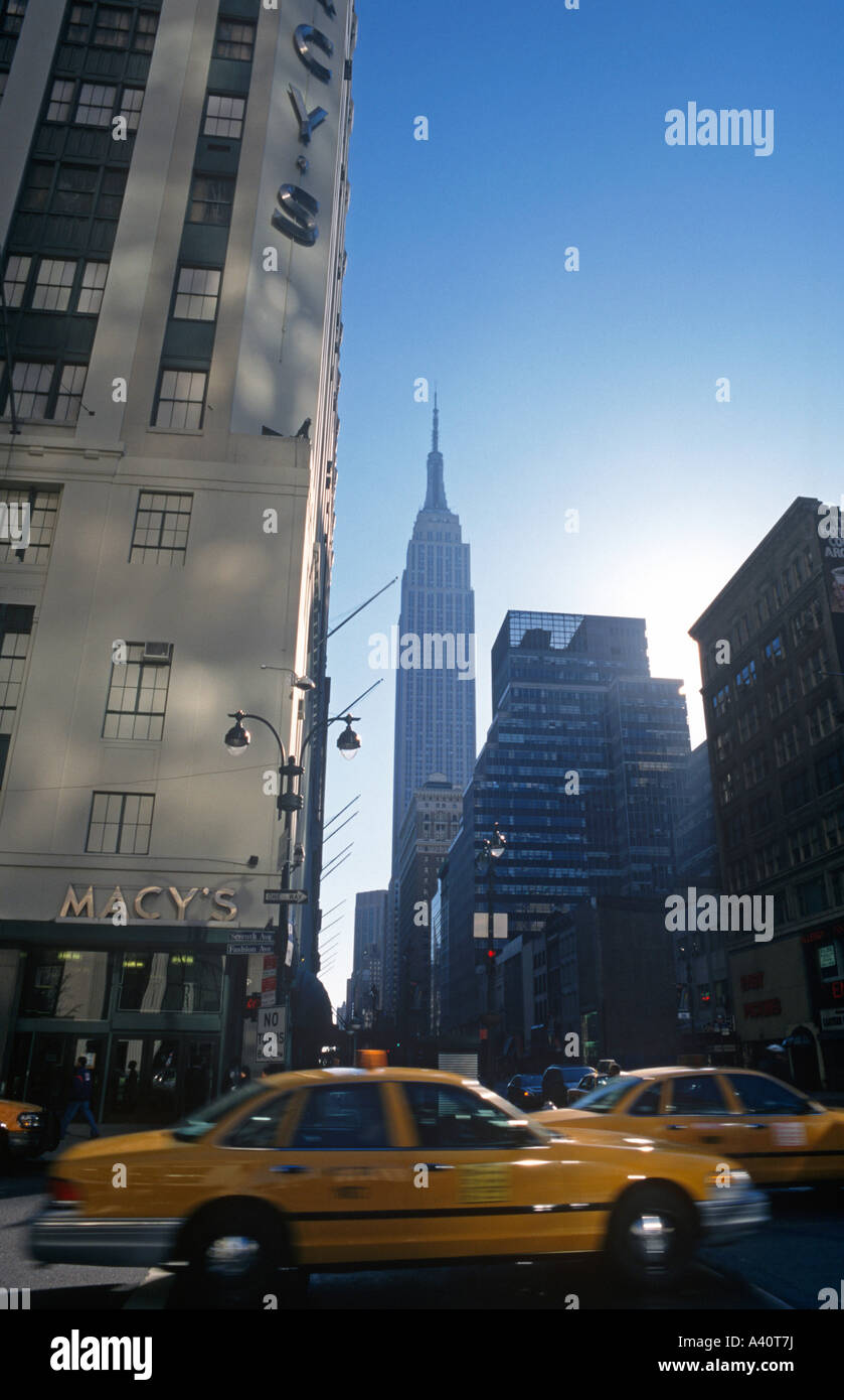 Empire State Building Manhattan New York City USA Stock Photo - Alamy