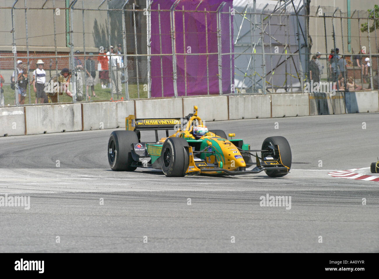 Yellow F1 Race Car High Resolution Stock Photography and Images - Alamy