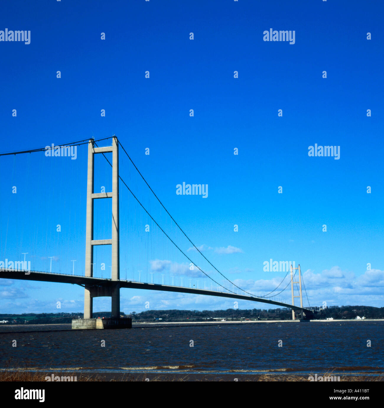 Humber bridge Hull Humberside UK Stock Photo Alamy