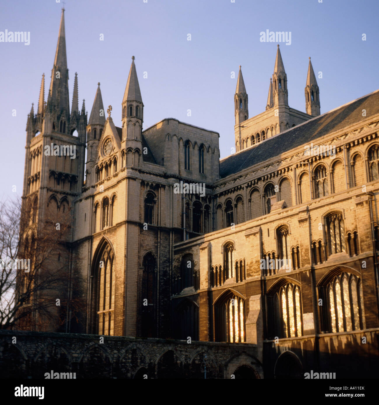 Peterborough cathederal Cambridgeshire UK Stock Photo - Alamy