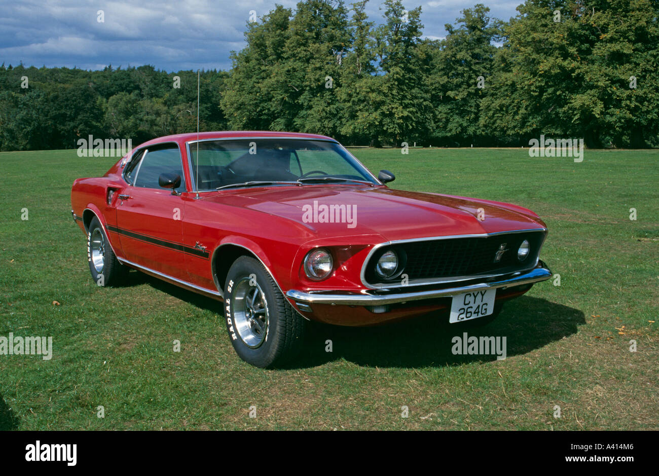 Ford Mustang of 1969 Stock Photo - Alamy