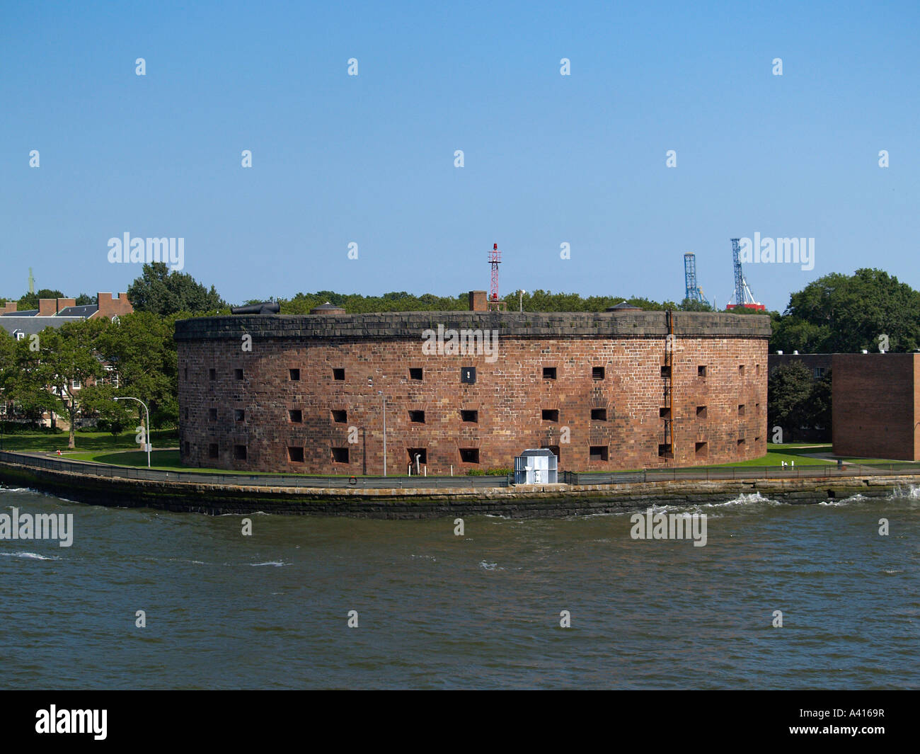 Castle Williams on Governors Island New York Harbour United States of