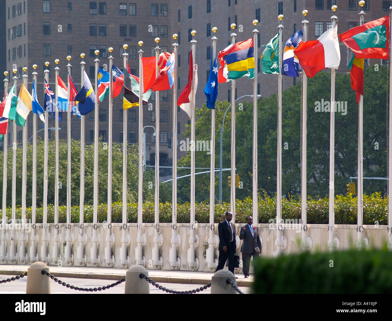 United Nations New York USA Travel Stock Photo