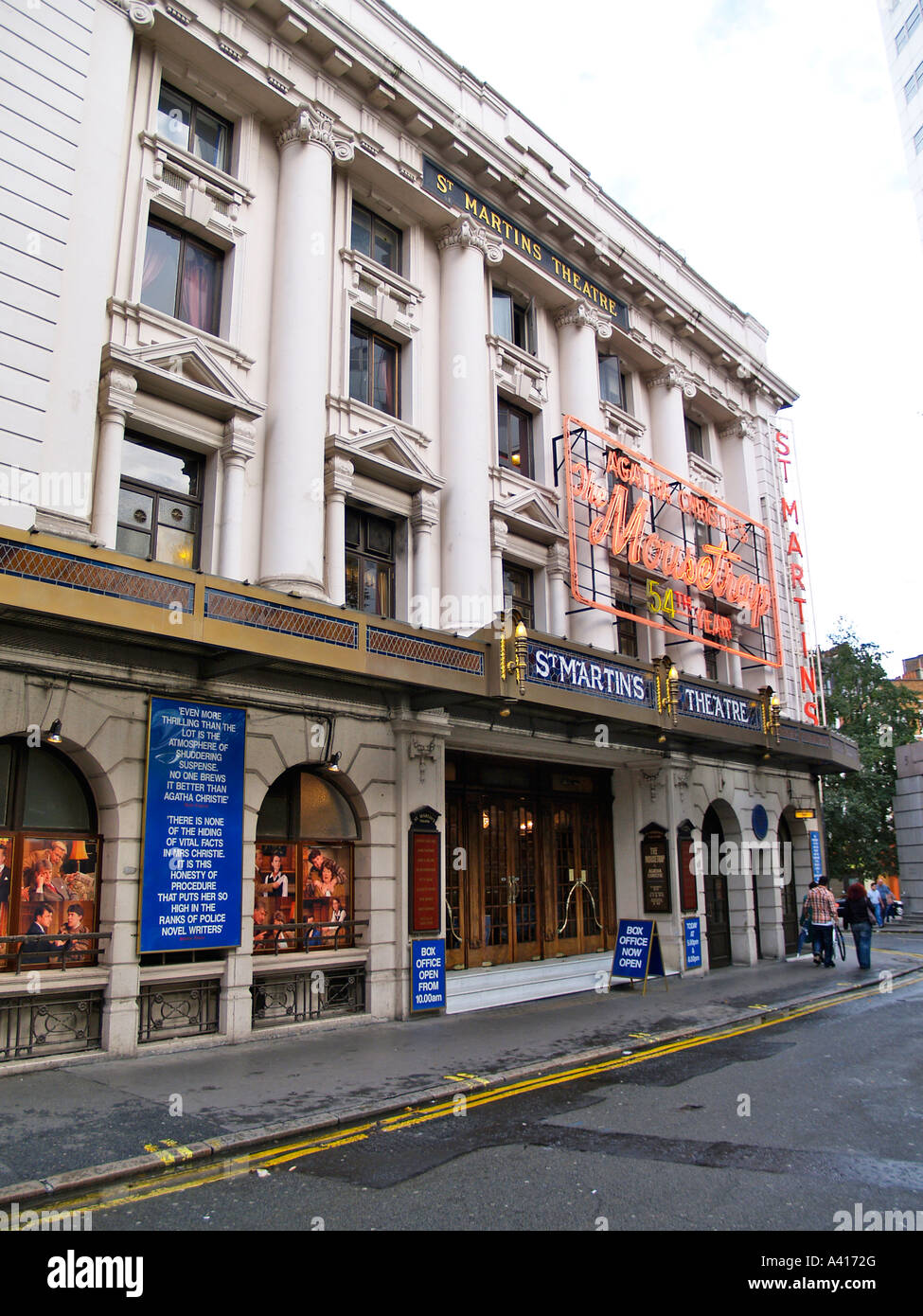 St Martins Theatre St Martins Lane London England UK Travel Stock Photo